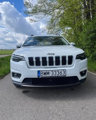 Jeep Cherokee cena 88900 przebieg: 46000, rok produkcji 2021 z Łapy małe 742